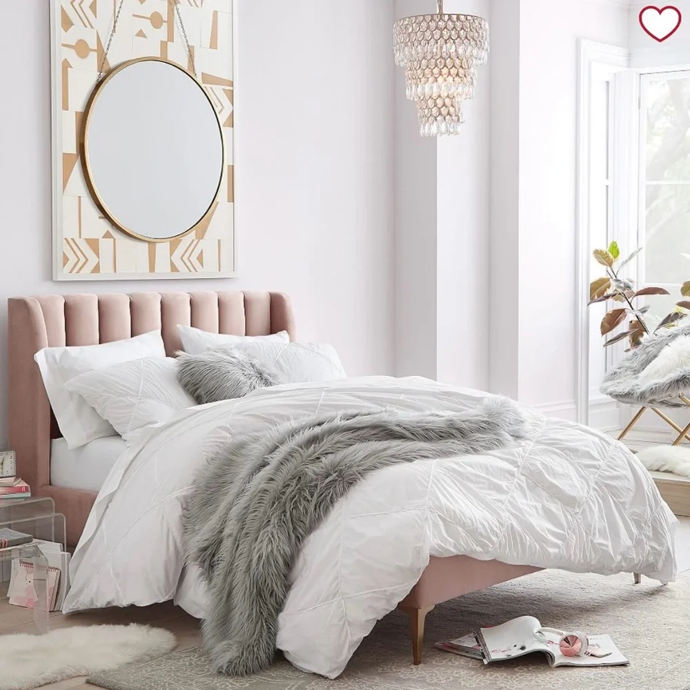 Luxurious White Diamond Dream Duvet Cover Pottery Barn Teen